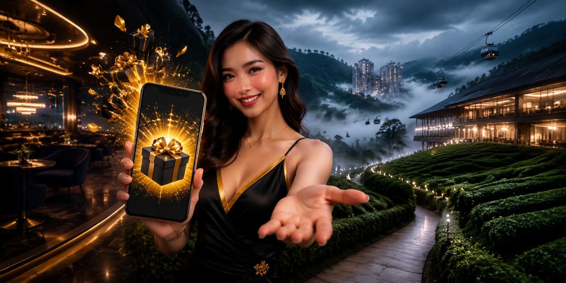 Pengguna Malaysia di Genting Highlands menikmati bonus deposit platform 606
